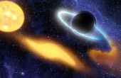 超巨型黑洞在休眠中突然“醒来"，捕食路过的恒星！