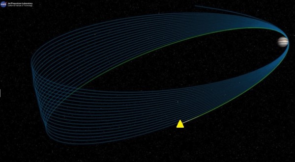 朱诺号最新消息，“朱诺号”抵木星轨道与估算仅差一秒，日前NASA表示正在对木星进行详细勘察，图片有望在8月底或9月初公布
