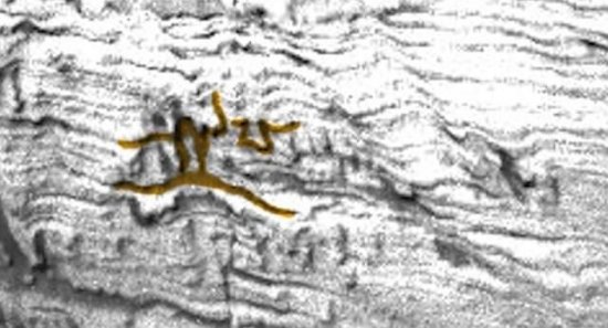 火星好奇号探测车最新发现涂鸦线条，系火星人存在的证据