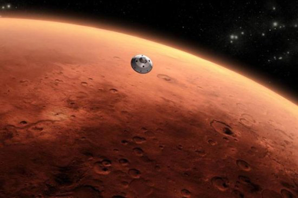 火星好奇号探测车最新发现涂鸦线条，系火星人存在的证据