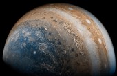 美国航天局NASA公布木星两极照 布满巨型风暴