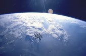 NASA直播中发现巨型UFO 体积巨大约有数百英里大小