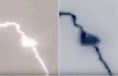 捷克闪电中惊现会充电的三角形UFO！